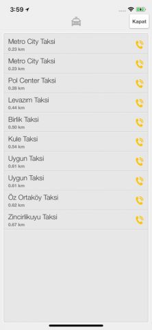 Taksimetre для iOS — скриншот 4