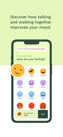 Talk N Walk для iOS — скриншот 1