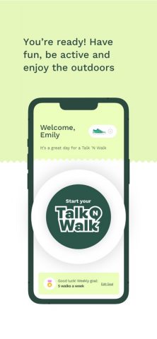 Talk N Walk для iOS — скриншот 4