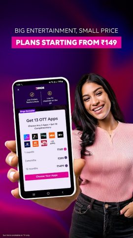 Tata Play Binge: 30+ OTTs in 1 для Android — скриншот 2