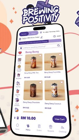 Tealive MY — Order Bubble Tea для Android — скриншот 3