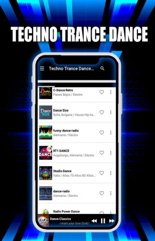 Techno Trance Dance Music для Android — скриншот 3