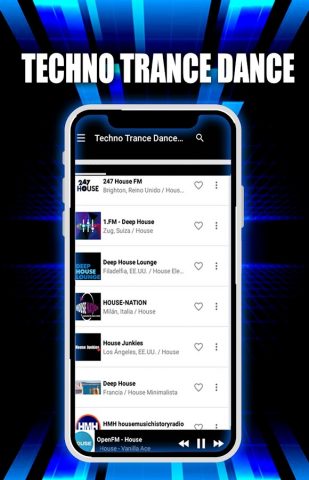 Techno Trance Dance Music для Android — скриншот 4
