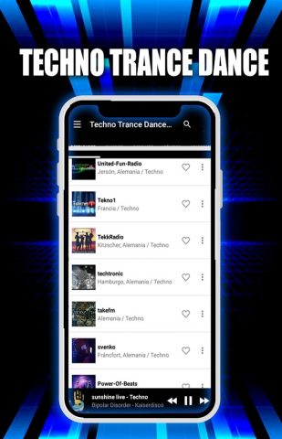 Techno Trance Dance Music для Android — скриншот 5