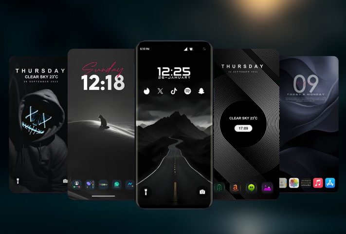 Темные обои для Android — скриншот 2