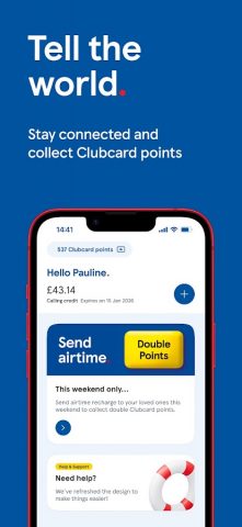 Tesco International Calling для Android — скриншот 1