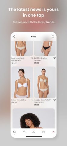 Tezenis для Android — скриншот 2