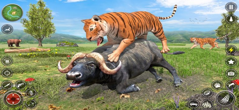 The Tiger Family Simulator 3D для iOS — скриншот 3