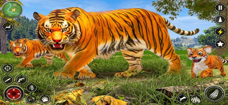 The Tiger Family Simulator 3D для iOS — скриншот 5