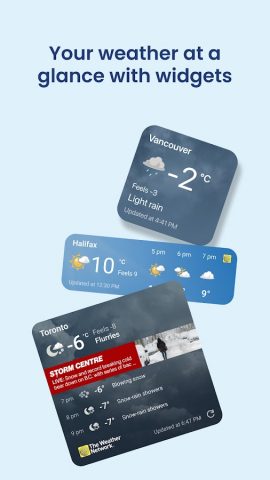 The Weather Network для Android — скриншот 5