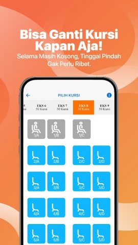 Tiket Kereta Api Online Resmi для Android — скриншот 5