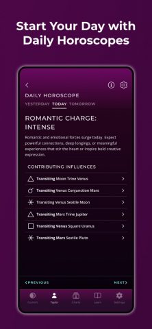 TimePassages Astrology для iOS — скриншот 5