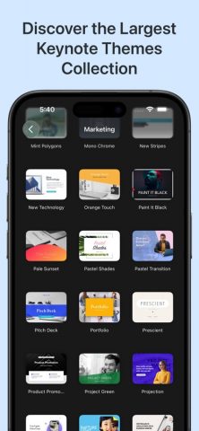 Toolbox for Keynote: Шаблоны для iOS — скриншот 1