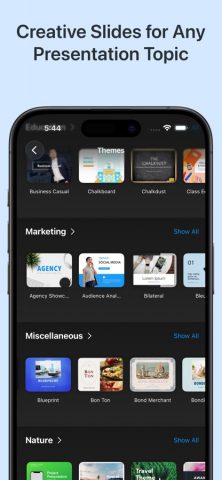 Toolbox for Keynote: Шаблоны для iOS — скриншот 4