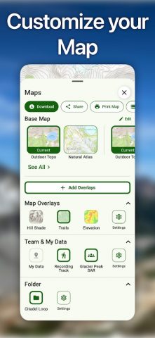 Topo Maps+ для Android — скриншот 4
