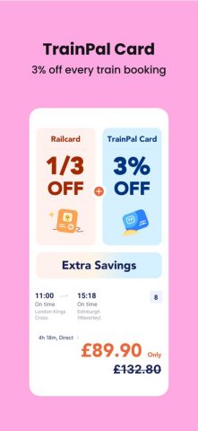 TrainPal: Cheap train tickets для iOS — скриншот 3