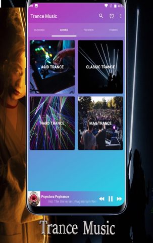 Trance Music для Android — скриншот 2