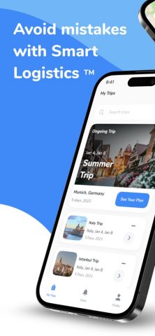 Travel Tracker — iplan.ai для iOS — скриншот 2