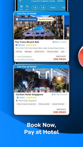 Traveloka: Book Hotel & Flight для Android — скриншот 4