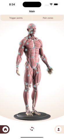 Trigger point — Body для iOS — скриншот 1