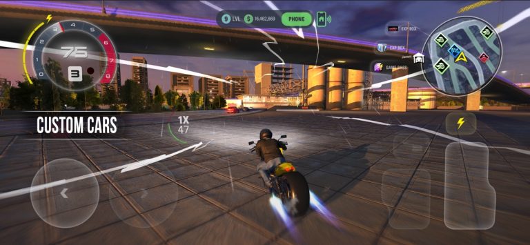 Turbo Tornado: Open World Race для iOS — скриншот 3