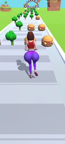 Twerk Race 3D: Belly Body Run — скриншот 2