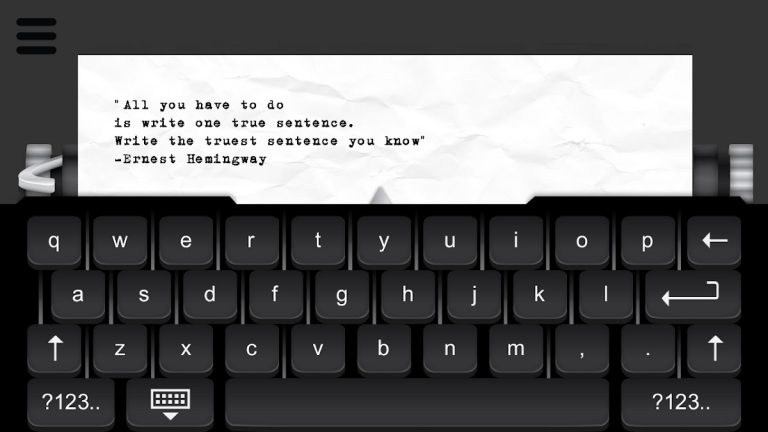 Typewriter для Android — скриншот 4