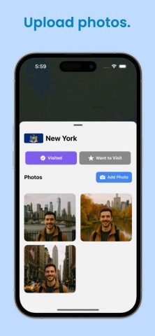 USA States — Map Tracker для iOS — скриншот 3