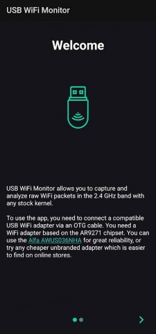 USB WiFi Monitor для Android — скриншот 4
