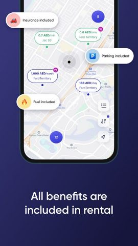 Udrive — Car Sharing & Rental для Android — скриншот 2