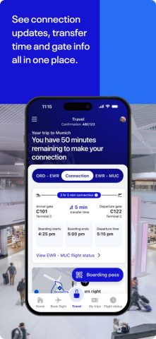 United Airlines для iOS — скриншот 3