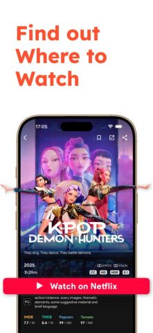 Upflix — Streaming Guide для iOS — скриншот 1