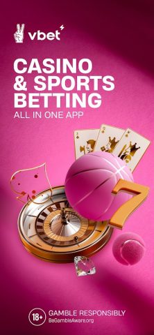 VBET: Sports Bet,Casino Slots для Android — скриншот 1