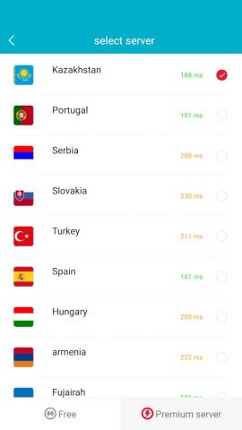 VPN Kazakhstan — Use KZ IP для Android — скриншот 3
