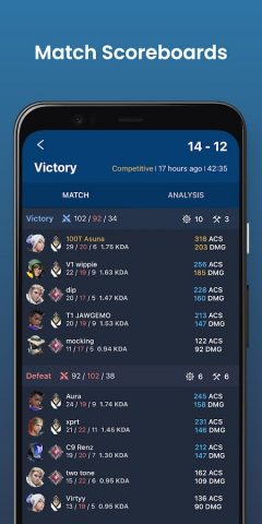Valorant Tracker — Valking.gg для Android — скриншот 2