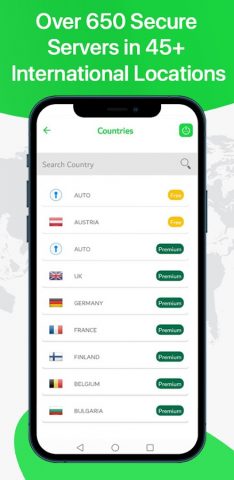 Vava VPN для Android — скриншот 1