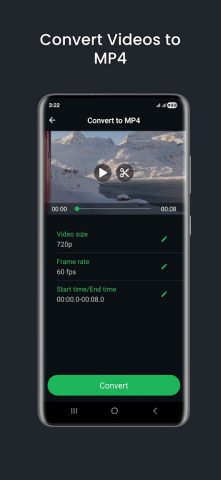 Video Compressor & Converter для Android — скриншот 5