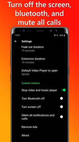 Video Sleep Timer and Podcast для Android — скриншот 4