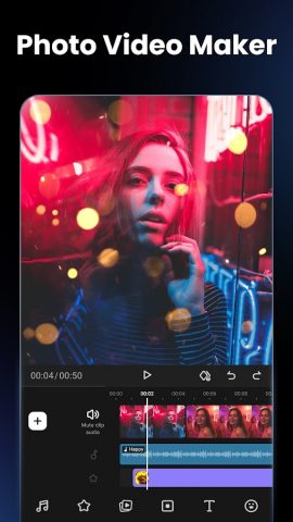 Видеоредактор,музыкой,FotoPlay — скриншот 1