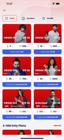 Virgin Mobile KSA для iOS — скриншот 2