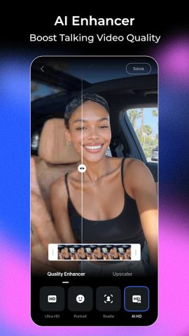 Vmake: AI Talking Video Editor для Android — скриншот 5