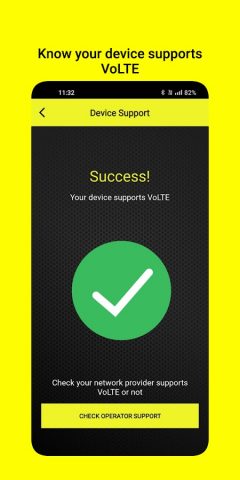 VoLTE Check-Know VoLTE Status для Android — скриншот 2