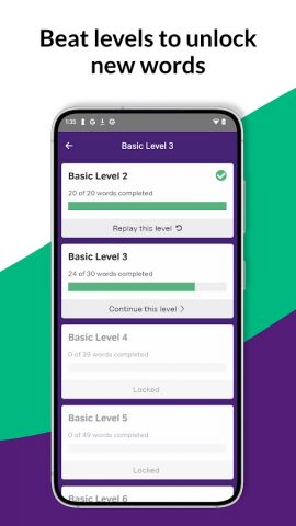 Vocabulary Builder — Test Prep для Android — скриншот 3