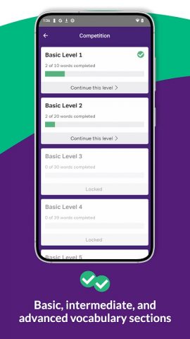 Vocabulary Builder — Test Prep для Android — скриншот 4
