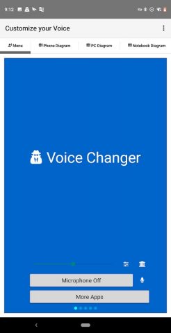 Voice Changer for Call для Android — скриншот 1