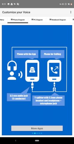 Voice Changer for Call для Android — скриншот 2