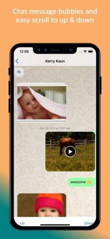 WA Chat Backup Deleted Restore для iOS — скриншот 5