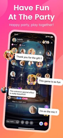 Waha — Video Chat & Party для Android — скриншот 3