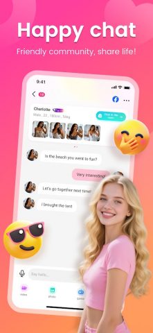 Waha — Video Chat & Party для Android — скриншот 5
