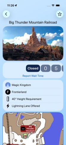 Wait Times for Disney World для iOS — скриншот 2
